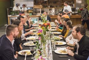 Camellia dinner at the Southern Food and Beverage Museum