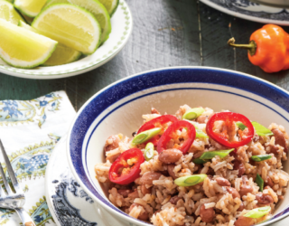 Caribbean Beans and Coconut Rice