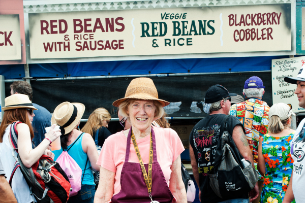 Judy Burks at Jazz Fest