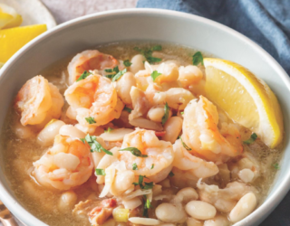 Shrimp and White Bean Soup